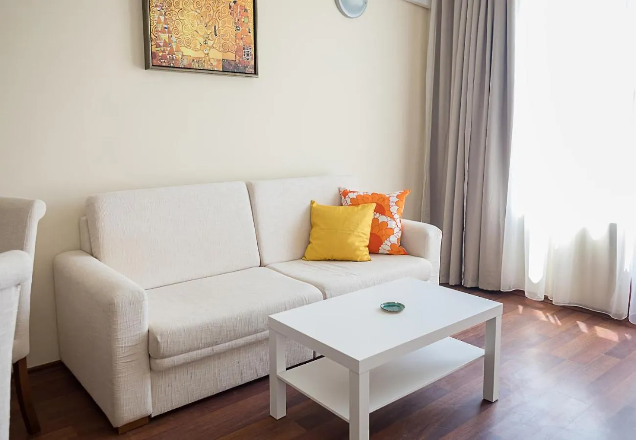 شقة Beachfront Bliss-1Br Sea View Flat In Golden Sands By Flat Mаnаger فارنا